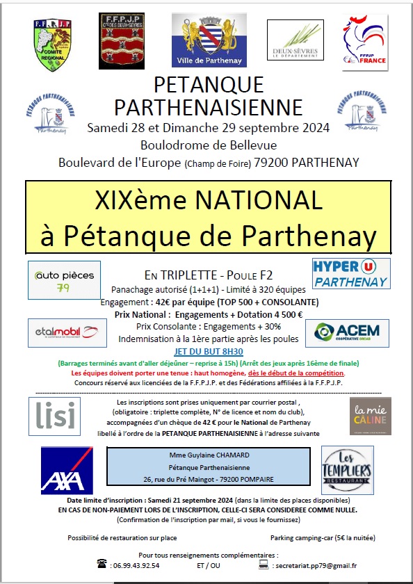 National Parthenay 2024